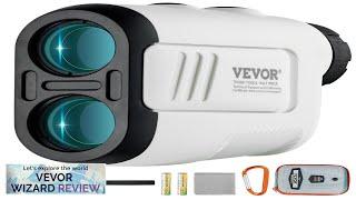VEVOR Golf Rangefinder 650 Yards Laser Golfing Hunting Range Finder 6X Magnification Review