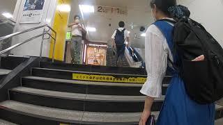 JR武蔵野線、南越谷駅構内を散歩！(Japan Walking around  Minamikoshigaya Station)