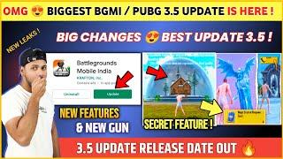 BIG CHANGES  Bgmi New Update 3.5 is Here | Bgmi 3.5 Update Release Date | Pubg 3.5 Update