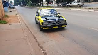 CHEVETTE TURBO FRITANDO PNEU DE QUARTA