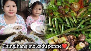 Thinglhang me Mukbang with my daughter   Keep supporting ️