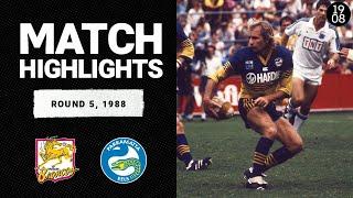 Brisbane Broncos v Parramatta Eels | Round 5, 1988 | Classic Match Highlights