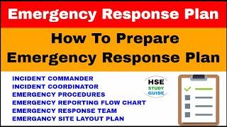 Emergency Response Plan (ERP) | How To Prepare Emergency Response Plan (ERP) | Emergency Flow Chart