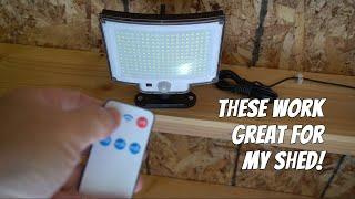 Solar Outdoor Lights Motion Sensor Review