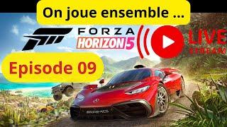 On joue ensemble à Forza Horizon 5 en live. Episode 09. #FH5 #forzahorizon5.