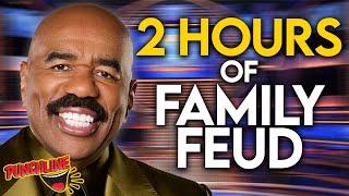 2 Hours Of Family Feud! Funny Rounds With Steve Harvey!