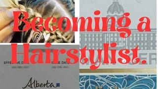 what you need to know. Hair stylist journey in Canada. #hairstylist #Alberta #study #foryou #hair