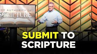 Submit to Scripture