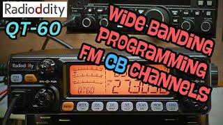 Radioddity QT-60 PRO. (CRT 7900vt) Nearest thing you can get to a Home Based radio. #radio