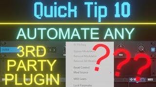 Automate Any 3rd Party VST Plugin | Quick Tips #10 | FL Studio