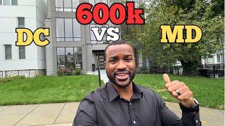 Washington DC Real Estate: $600k IN DC VS 600k IN Maryland