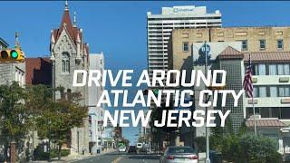 Drive around Atlantic City New Jersey NJ