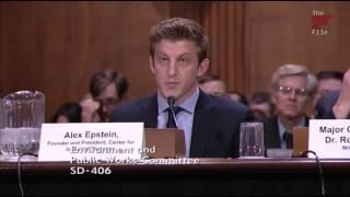 Alex Epstein to Senate democrats: '[Your climate] actions will cause billions to suffer'