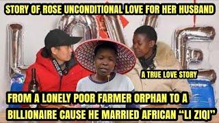 Viral Video Of A Poor Chinese Orphan Who Became A Billionaire After Marrying African "Li Zlai" Rose