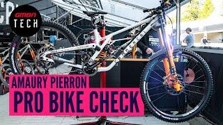 Commencal Supreme V5 DH Pro Bike Check | Amaury Pierron