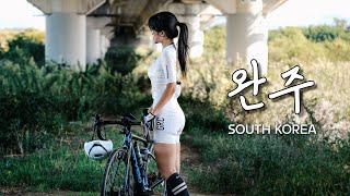 (SUB/4K) Mangyeonggang Bike Tour in Korea│Mindy's Cycling Vlog from south Korea Ep.107