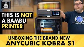 Anycubic Kobra S1 unpacked: It looks a LOT like the Bambu X1 Carbon