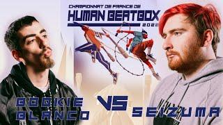 BOOKIE BLANCO VS SEIZUMA | CHAMPIONNAT DE FRANCE DE HUMAN BEATBOX 2022 | 1/4 DE FINALE