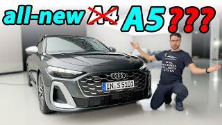 The all-new Audi A4 is now the all-new Audi A5 - WHAT?! 