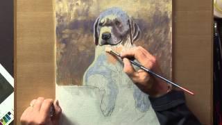 Ready to Paint Dogs & Puppies in Acrylics - Labrador Puppy with Paul Apps