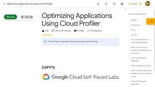 Optimizing Applications Using Cloud Profiler GSP976