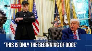 Trump and Musk hold Oval Office news conference