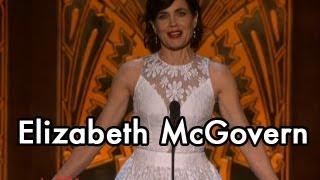 Elizabeth McGovern Salutes her Downton Abbey "Mother" Shirley MacLaine