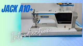 Industrial sewing machine JACK A10+ for beginners