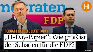 FDP in der Krise: Alle Details zur Veröffentlichung und den Folgen des Strategiepapiers