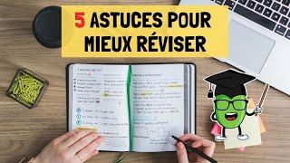 5 astuces pour mieux réviser | Partiels, Examens, Bac, Concours 