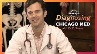 Real DOCTOR diagnoses patients from CHICAGO MED with Universal TV