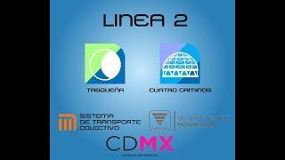 Plan Maestro del Metro DF Horizonte 2070 Linea 2 Tasqueña  - Cuatro Caminos