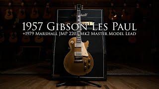 César Díaz’s 1957 Gibson Les Paul Goldtop and 1979 Marshall JMP