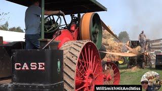 Rare Antique Threshing Demo at Maryland Steam Historical Society