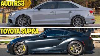 Supra VS RS3: Which is The Better Buy for $50,000?