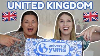 TASTING UK SNACKS  | Universal Yums | Super Yum Box | June 2024 | THE UNITED KINGDOM