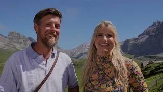 Beatrice Egli und Christian Gwerder auf der Glattalp