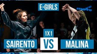Sairento vs. Malina • 1/8 • E-Girls 1x1 • Move&Prove International 8