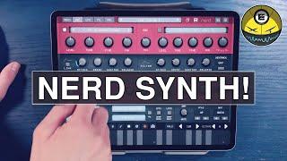 Sweet new iPad synth from Audiokit - NERD SYNTH!