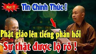 Tin Mới! Bất Ngờ Truyền Thông Phật Giáo VN Lên Tiếng Về Thầy Thích Minh Tuệ Lúc Này