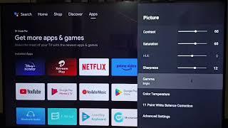 TCL Android TV Picture Mode Settings | Customize Brightness | Backlight | Gamma | Color Temperature