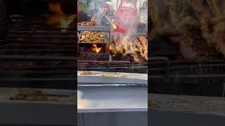 Grilling Intestines in Quito, Ecuador #streetfood #ecuador #quito #grill #asmr #foodshorts #food