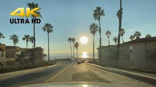 Driving Around Oceanside, California (4k Ultra HD)