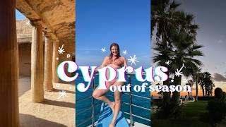 Cyprus out of season: archaeology, beaches, & SO MANY CATS! Trip to Paphos in autumn/winter