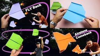 Defying gravity: The paper airplane that never falls