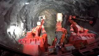 Sandvik DT922i Rail Vikas Nigam Ltd Site in Rishikesh, India | Sandvik Mining and Rock Technology