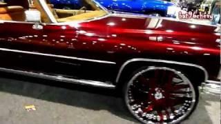 Candy Brandywine Cadillac Coupe De Ville on 26" Asantis: V103 Car Show 2011 - HD