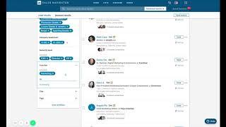 LinkedIn Sales Navigator Advanced Search Tactics