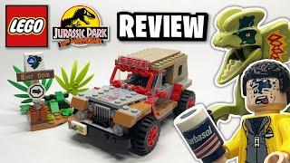 LEGO Jurassic Park Dilophosaurus Ambush (76958) - 2023 Set Review