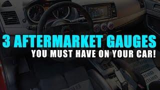 3 Gauges Every Turbo Car Needs |  Must Have Aftermarket Gauges